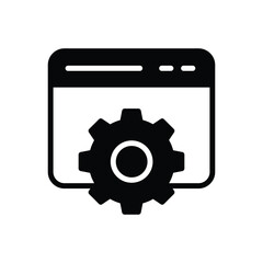 Seo icon vector stock.