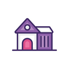 Home icon vector stock.