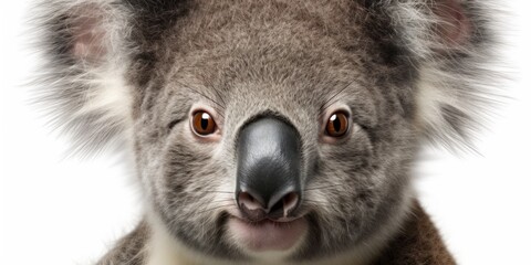 koala isolated on background, generative, ai