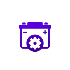 power management icon with an accumulator