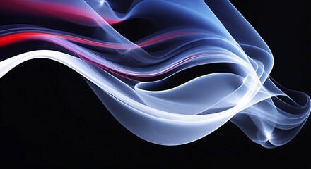 abstract smoke background, generative ai