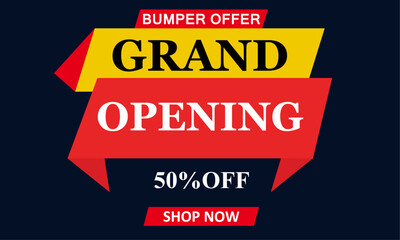 Grand Opening Sale