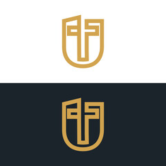 Logo church initial