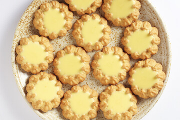 Biscuits with cream filling