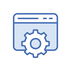 Seo icon vector stock.