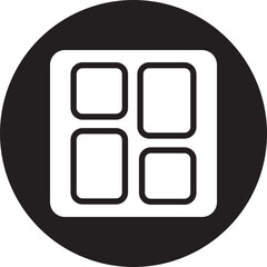 layout glyph icon