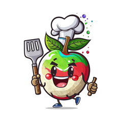 Cooking up a storm! Lets get cooking! The apples are in the kitchen