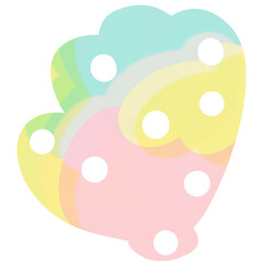 Pastel Abstract Shape 4