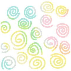Pastel Abstract Swirls
