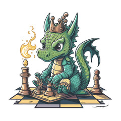 Strategic Fire-Breather! Checkmate never looked so cool