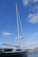 Voilier au grand m&acirc;t