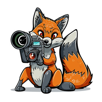 Photogenic Fox! Fox capturing memories