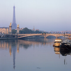 Frankreich, Paris, Pont Alexandre III, Eiffelturm, 