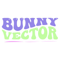Retro Eastar T-shirt Design, Vector