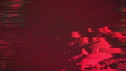 Colorful abstract iridescent glitch art noise motion graphic - perfect for background