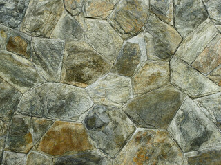 Decorative big stone wall texture background