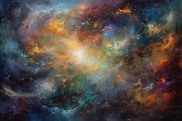 Obraz na płótnie Canvas Spiraling Cosmos