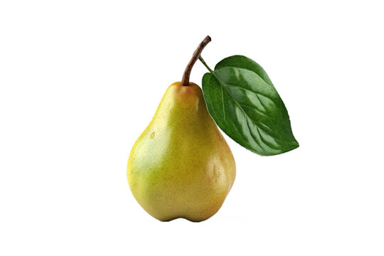 pear on transparent background