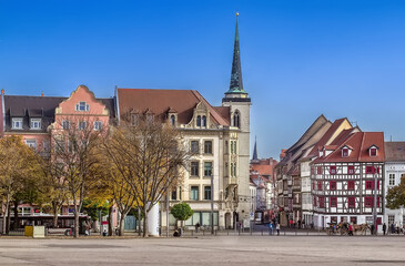 Obraz premium Square in Erfurt , Germany