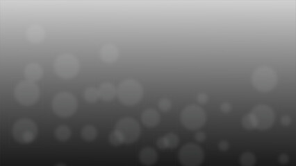 background with circles abstract black background with beautiful bokeh effect, vector illustration