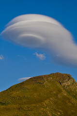 UFO or just a cloud?