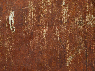 dirty rust on metal plate texture