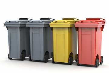 Eco-Friendly Bins for Separate Waste Collection, Generative AI