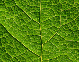 close up green leaf texture of Hollyhock ( Alcea rosea L. )