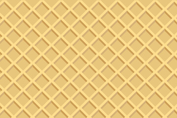 Naklejka premium waffle vector. waffle texture. waffle bar