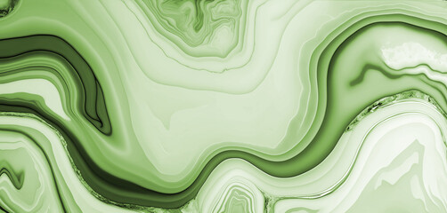 Green marble ink pattern texture abstract background