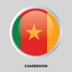 button flag of cameroon