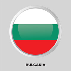 button flag of bulgaria