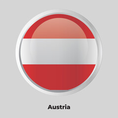 button flag of austria