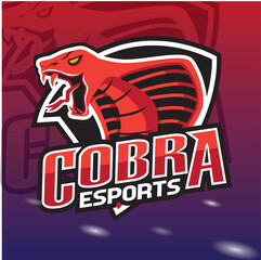 King Cobra Logo Design. E sports Team
