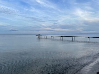 Fototapeta premium pier in the sea