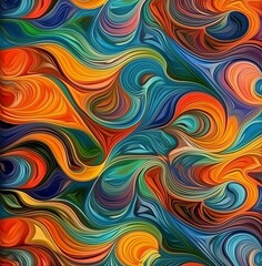 Obraz premium abstract pattern with circles