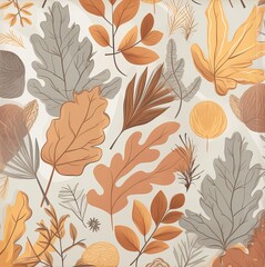 autumn leaves pattern
