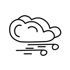 Line weather icon