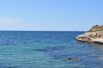 Fototapeta na wymiar Mer en Corse 