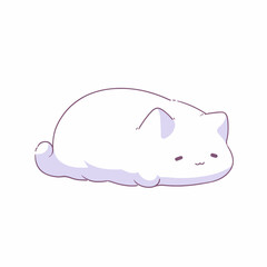 Happy Cat, Digital art.