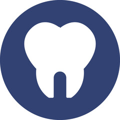 Tooth icon dental clinic
