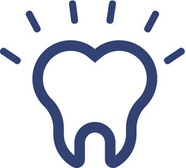 Tooth icon dental clinic
