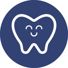 Tooth icon dental clinic