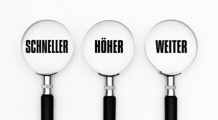 Schneller Höher Weiter