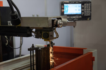 Water cooled laser cutter, CNC machinery industry