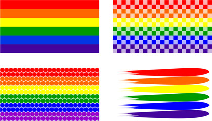 gay flag, colorful, gay movement