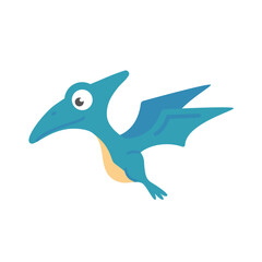 Cute cartoon dinosaur for nursery decoration.