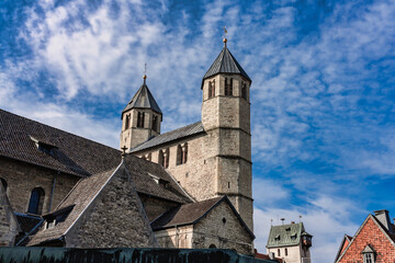 Fototapeta na wymiar Stiftskirche in Bad Gandersheim