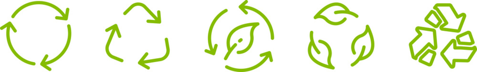 license application icon green  Agreement of loving the environment. 