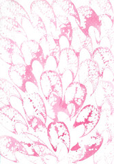 Pink watercolor painting abstract background or pink abstract watercolor texture backdrop on paper. Hand painted texture style. vertical.